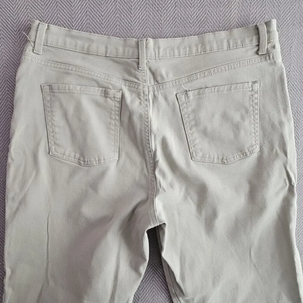 Gloria Vanderbilt Jeans Women's Size 16 Light Wash Olive Amanda Straight Stretch